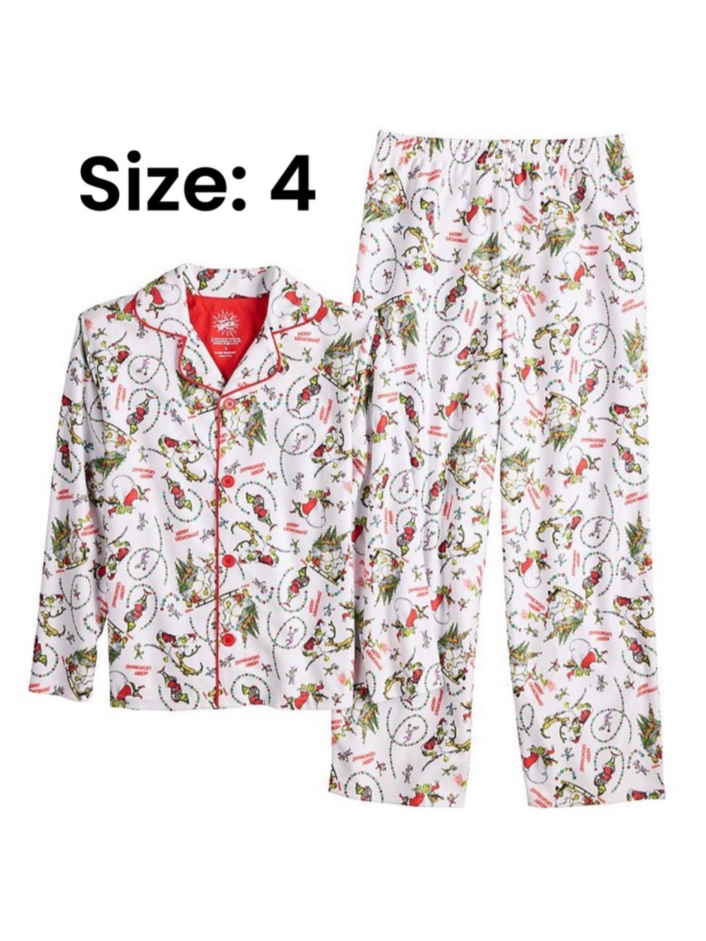 Dr. Seuss The Grinch 2-Piece Pajama Set